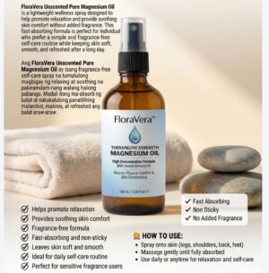 FloraVera™ Unscented Magnesium Oil
