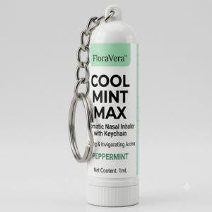 FloraVera™ MAX – Cool Mint Peppermint Aromatic Nasal Inhaler