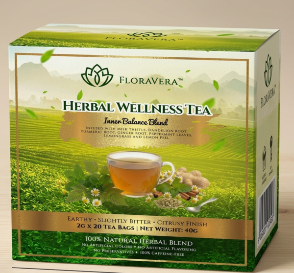 Herbal Wellness 1 FloraVera™ Herbal Wellness Tea – Inner Balance Blend