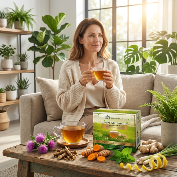 Herbal Wellness Tea 2 FloraVera™ Herbal Wellness Tea – Inner Balance Blend