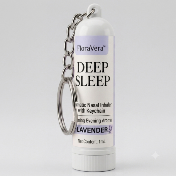 Lavender Inhaler Rev FloraVera™ DEEP SLEEP – Lavender Aromatic Nasal Inhaler