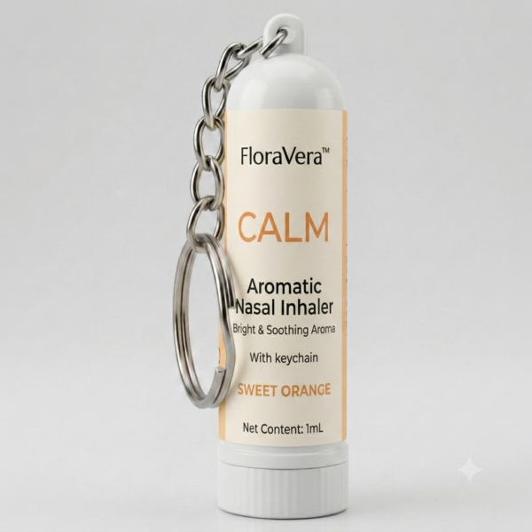 Sweet Orange Inhaler Rev FloraVera™ CALM – Sweet Orange Aromatic Nasal Inhaler